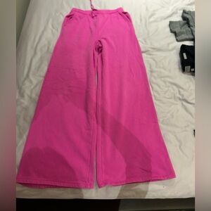 GAP Hot Pink Fleece Pants